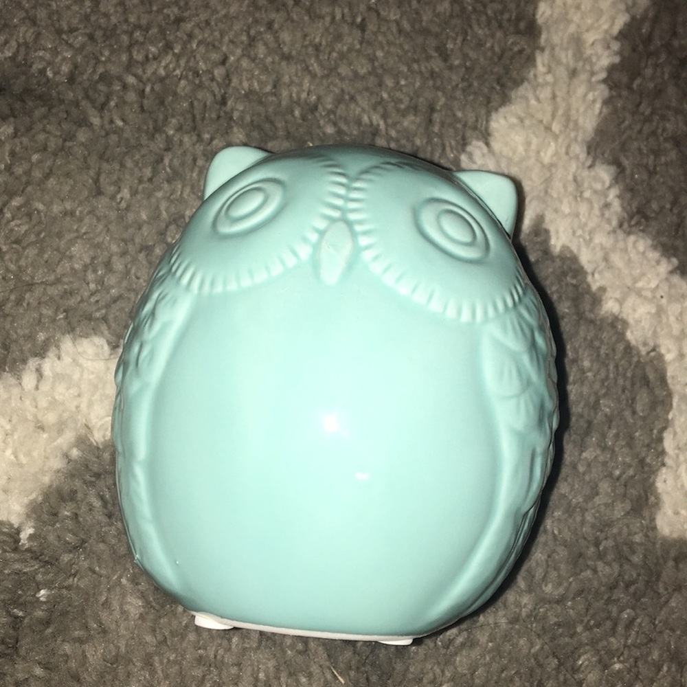 Owl coin bank